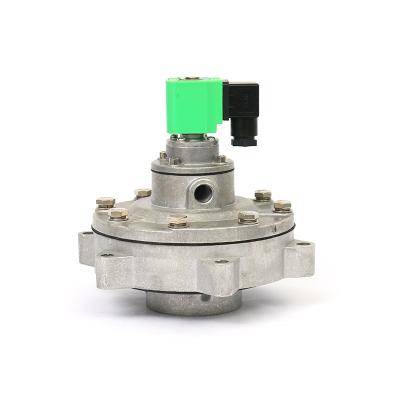 China General 24VDC 220VAC 110VAC 2 Inch Quick Connect Aluminum Alloy Diaphragm Dust To Collect Pulse Solenoid Valves for sale