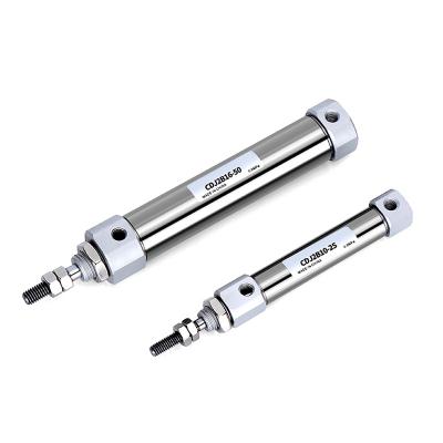 China Other 6mm 10mm 16mm CJ2B CDJ2B Stainless Steel Mini Single Acting Spring Bored Return Pneumatic Cylinder for sale