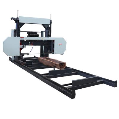 China Horizontal Horizontal Panel Sliding Table Aserradero Portatil Band Sawmill for sale