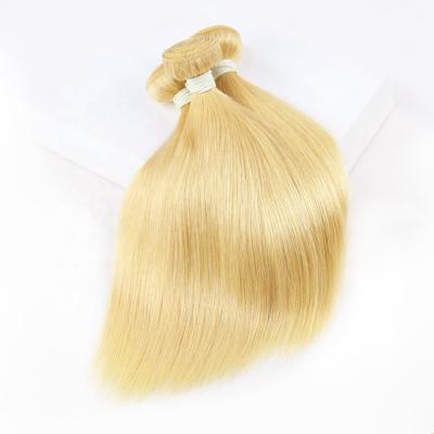 China 613 Honey Blonde Color Shiny Virgin Hair Extension Brazilian Hair Weave Bundles 8 - 40 Inches Straight for sale