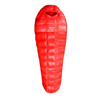 China Factory Direct Wholesale Autumn And Winter Adult Outdoor Camping Mommy Hiking Warm Mommy Duck Down Ultralight Down Sleeping Bag for sale