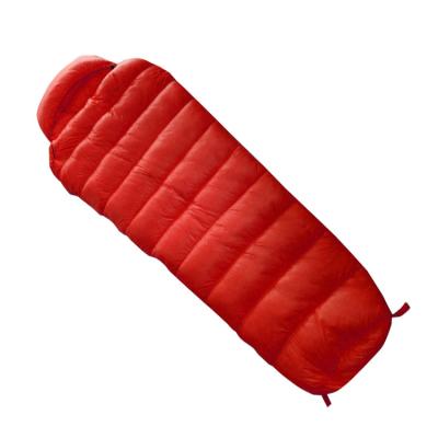 China Mummy Manufacturers Custom Outdoor Adult Mummy Ultralight Camping Hiking Warm Duck Down Sleeping Bag High Quality Autumn And Winter D for sale