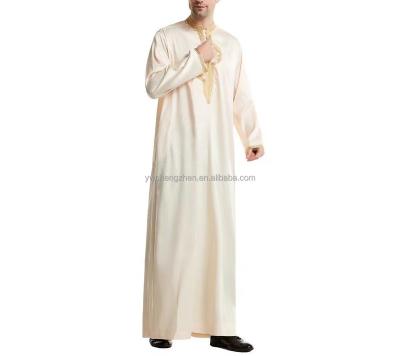 China Long Hot Sale durable Middle East Clothing Dubai Saudi Men Muslim Men's clothing Saudi Islamic Abaya Dubai  Muslim Menswear Arab for sale