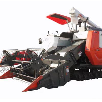 China Rice Mini Wheat and Rice Reaper Binding Cutter Grass Cutter Machine Butterfly Red Yellow Orange Customized Main Box Motor Sales Color for sale