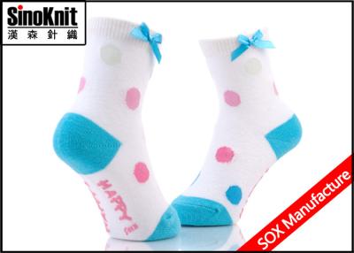 China Bowknot-bunte Kinderfrühlings-Herbst-Baumwollkinderbaby-Socken für Pantoffel-Mädchen zu verkaufen