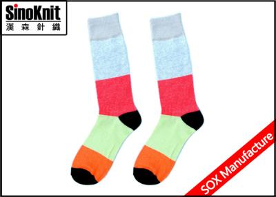 China Cotton Fashion Funky Socks , Men High Socks Anti-bacterial for sale