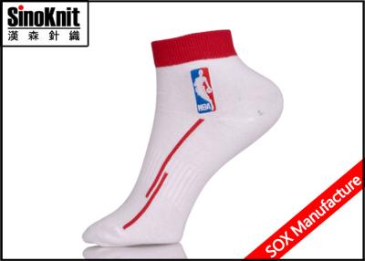 China Fancy Jacquard Custom Athletic Socks White Knitting Socks Wholesale for Boys for sale