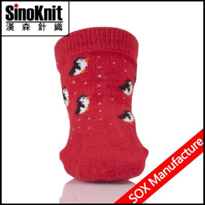 China Red Tube Cotton Newborn Baby Boy Socks Soft Wearing Infant for sale