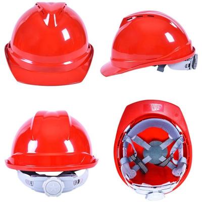 China OEM V Type Safety Helmet With Duct ABS And PE Material Cheap Price for sale