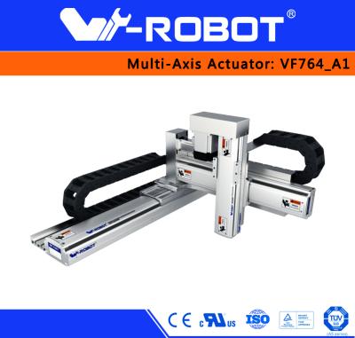 China Desktop operation and labling linear manipulator xyz motorized desktop robot with ball screw drive and for sale