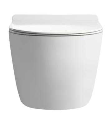 China Hot Selling Modern Unique Design Wall Mounted Toilet Bowl Hidden Water Tank Toilet for sale