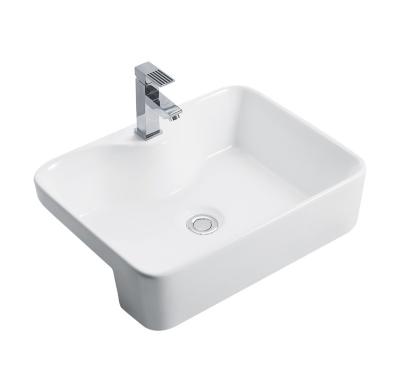 China 2021 Viable Chinese Pedestal Countertop Manufacturer Installation Art Wash Basin for sale