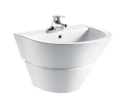 China New Good Price Semi Sustainable Hanging Basin Mixer 610*475*400 for sale