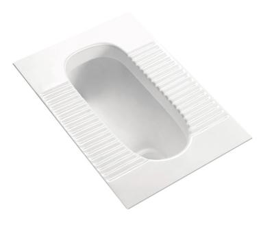 China Without Elbow Front And Back Drain Without Elbow Front And Back Drain Asian WC Squatting Pan Ceramics Covers for sale