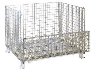 China Foldable and Stackable Storage Cages for sale