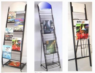 China Metal Display Stand for Newspaper/ Magazine/ Book for sale