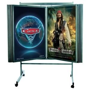 China Luxury Display Stand for Movie Posters for sale