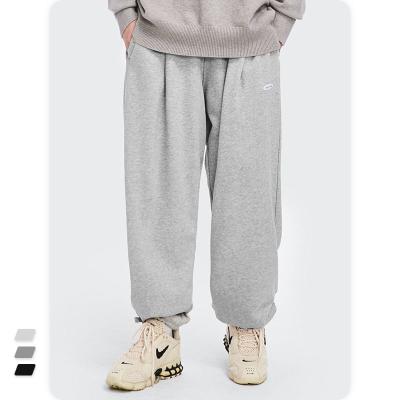 China Custom Logo Elastic Waist Plain Sweatpants Men Character Joggers Pants Men QUICK DRY for sale