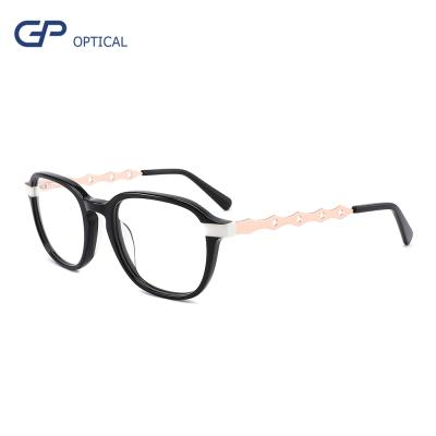 China Wholesale Low MOQ Low MOQ Acetate OPTICAL FRAME Fashion Acetate Glasses Frame Eyewear Wholesale Optical Glasses Frame for sale