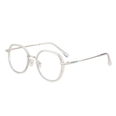 China Square TR90 High Quality Retro Prescription Eyeglass Vintage Optical And Metal Frame for sale