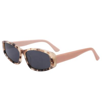 China Fashion Sun Glasses High Quality Special Shaped Glass Men's River Acetate Material Frame for sale