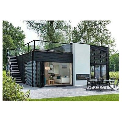 China 100% Wateproof Lightweight Soundproof Veranda Shipping Container Small Steel Structure Wonderful Home Prefab House for sale