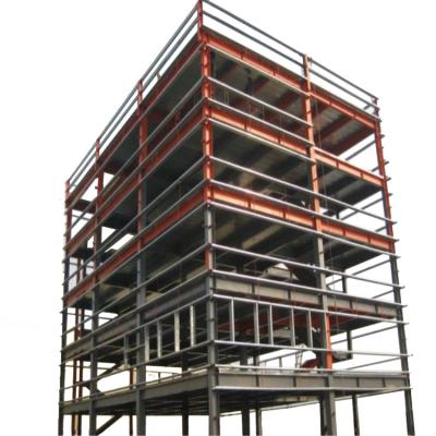 China Modern Fast Eraction Multi-floor Steel Structure Building High Rise Metal Frame Construction for sale