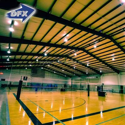 China Stable Structure Dfx Cheap Prefab Indoor Steel Structure Basketball Gyms Hall Design For Sale for sale