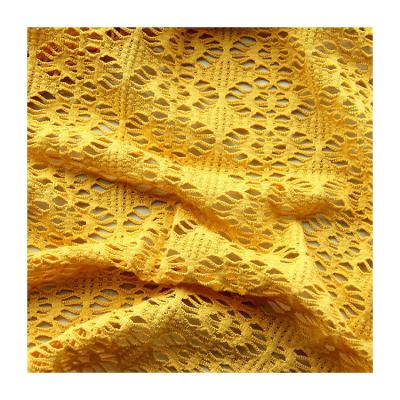 China Factory Supply Breathable Mesh Poly Jacquard Fabric In Rolls for sale