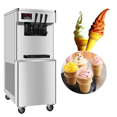 China Snack factory soft ice cream machine for commercial ice cream machine soft flavor shopping machine single ice cream for sale