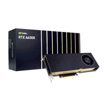 China Original Quadro Rtx A6000 48Gb Gddr6 Graphics Card Gpu A6000 Rtx Workstation Box 48 Gigabyte Graphics Card for sale