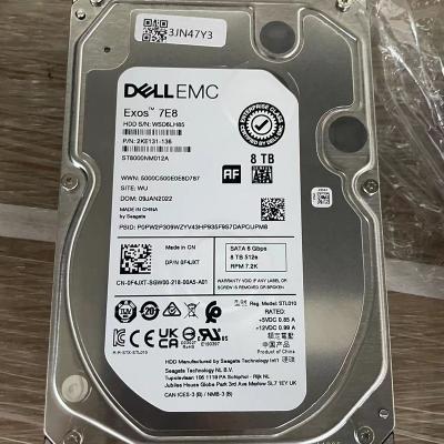 China Original Hdd Dells HDD 8TB 7.2K RPM NLSAS 3.5