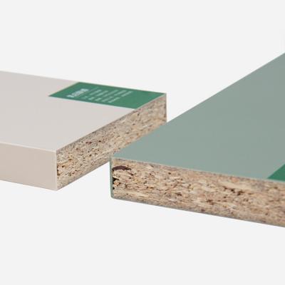 China 9mm Waterproof Moisture Proof Melamine Chipboard Particle Board for sale