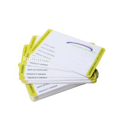 China Plastic high security plastic card printing for wholesales for sale