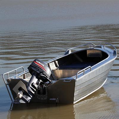 China Factory Wholesale Aluminum Flat Bottom Small Fishing Boats for sale