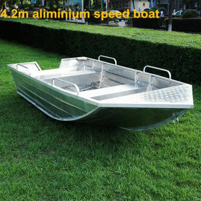 China Fishing Factory Sale Aluminum Speed ​​Boat Small Fishing Boat for sale