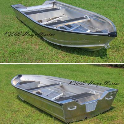 China Fully Welded Aluminum Ocean Fishing Rowing Boats for sale