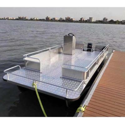 China Entertainment Single Aluminum Pontoon for sale