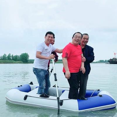 China Entertainment Plywood Floor Inflatable Rubber Boat For Sale for sale