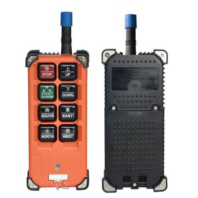 China The electric spot of crane tower crane etc. waterproof 8 Button Single Speed ​​Crane Wireless Electric Hoist Industrial Plastic Enclosure Box Remote Controller for sale