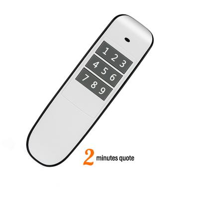 China LED Lighting / Anti-theft Alarm 3-5 Buttons Rolling Code RF Remote Control Q3 Universal Remote Q5 for sale