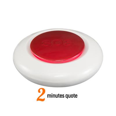 China Smart home emergency call security panic alarm wireless button, wireless call point emergency button alarm for sale