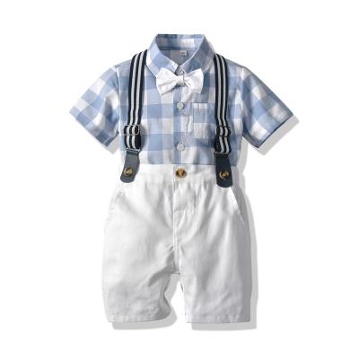 China Fashion\Baby Boy Comfortable\Durable Clothes Yiwu Wholesale Children's Clothing 2 Year Old Boys T-shirt Summer Baby Boy Clothes Gentleman Boys Suit for sale