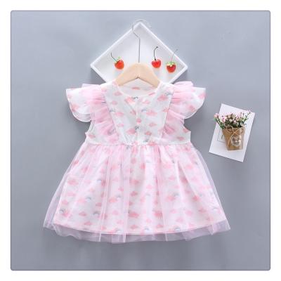 China Fashion/Comfortable Breathable/Soft Girl Newly Clothes Children's Sets Party Wholesale Kids Clothing Comfortable Dress for sale