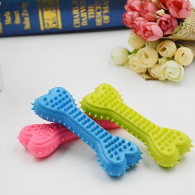 China Custom Stocked Hot Sale Wholesale TPR Dog Toys For Aggressive Chewers for sale