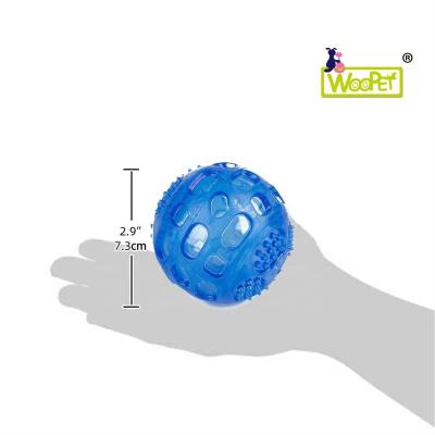 China Viable Squeaky Rubber Dog Toys Funny Ball Teeth Cleaning Toys Ball Toys for sale