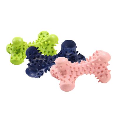 China Amazon Stocked Hot Sale Food Grade Natural Rubber Dog Chew Toys For Aggressive Chewers for sale