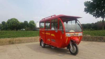 China Cargo Pedal Tricycle for Passenager with Full Enclosed for sale