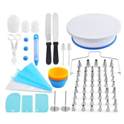 China Tool Viable Baking Accessories Cake Making Tool Kit Turntable Rack Equipment Cake Decorating Consumables Lot for sale