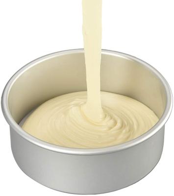 China Viable Cake Tools Cake Pan Mousse Molds Aluminum Round Cake Baking Mold for sale